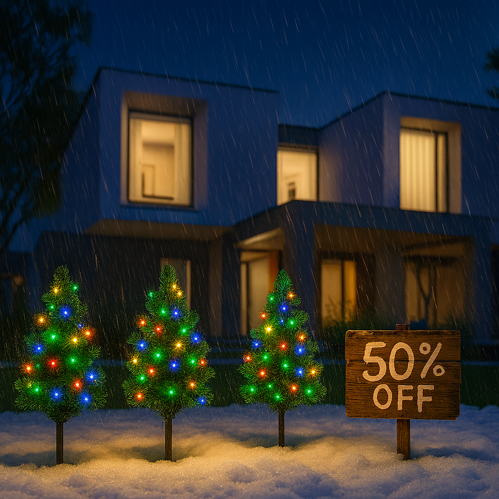 Merryvo Solar Christmas Tree Light Decorations